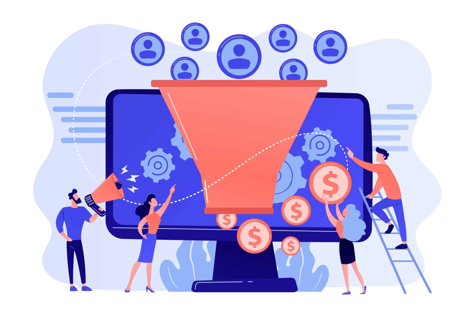 Topo e fundo de funil, convertendo investimento em resultados